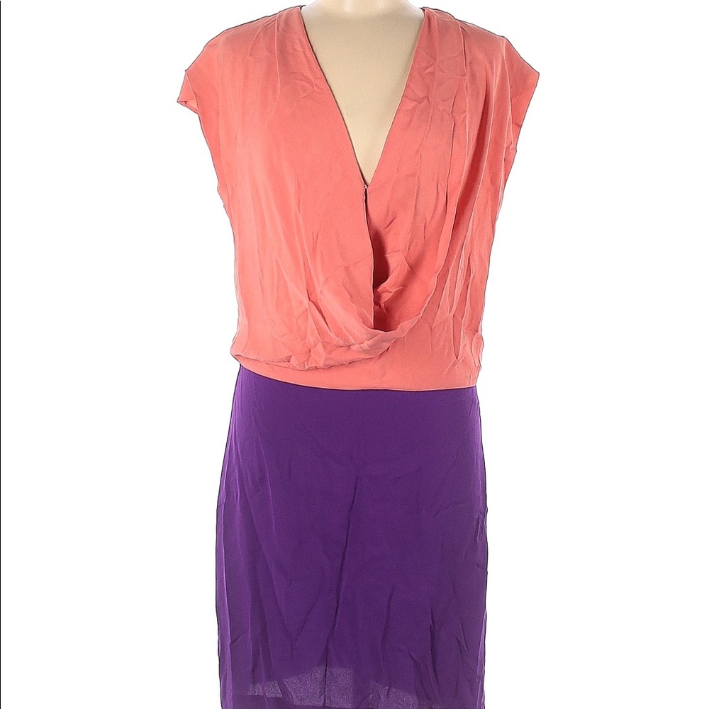 Diane vonFurstenburg Casual Color Block Dress